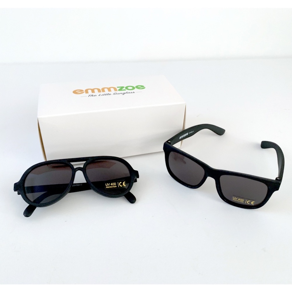 2 PCS Infant Baby Toddler Sunglasses Fashion Sunglasses UV Protection
